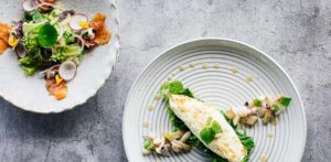 arvi restaurant at Amber Kampot luxury resort