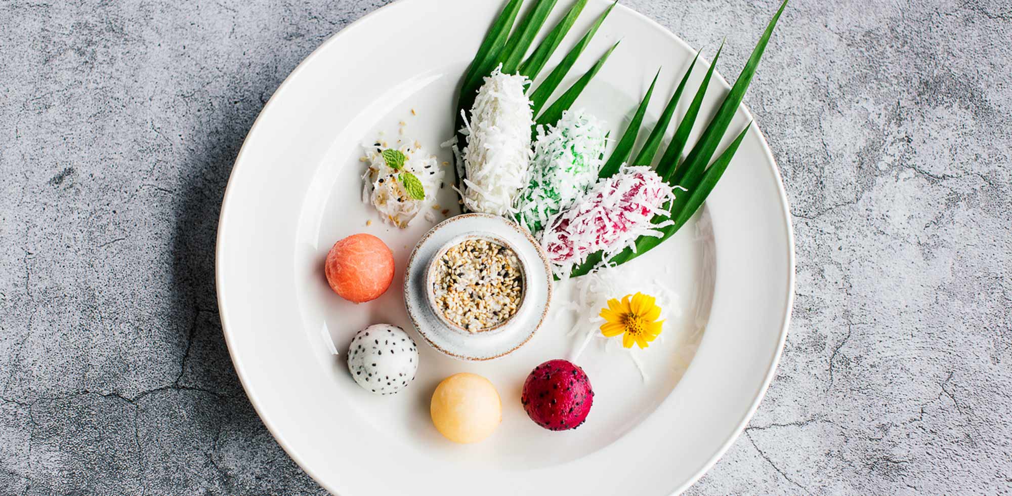 arvi restaurant at Amber Kampot luxury resort