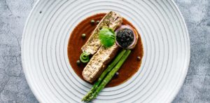 arvi restaurant at Amber Kampot luxury resort