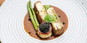 arvi restaurant at Amber Kampot luxury resort