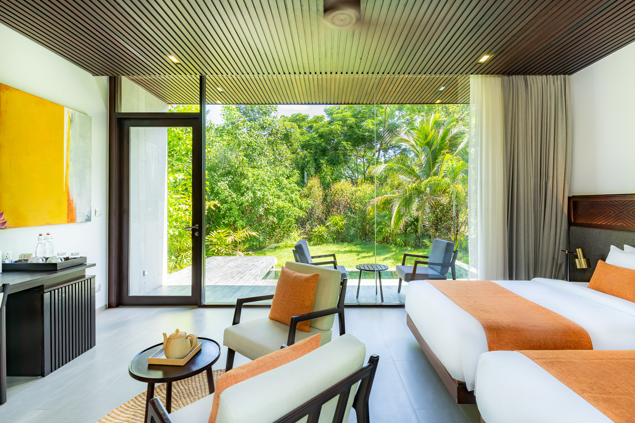 Amber Kampot Pool Villa 1 bedroom Twin 2