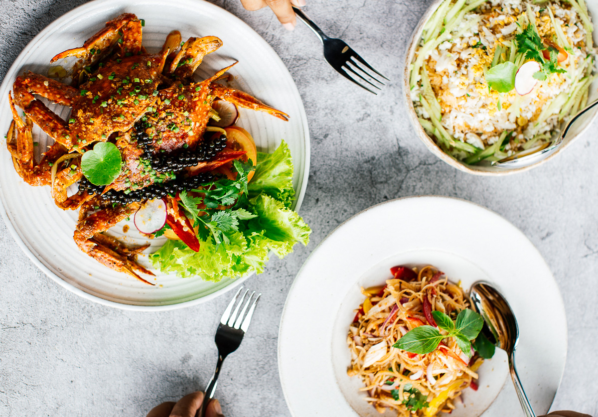 Kampot Crab and Local Dishes